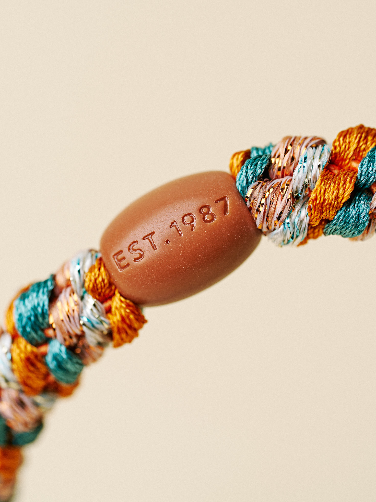 KKNEKKI Haarelastiek Mix Terracotta Teal