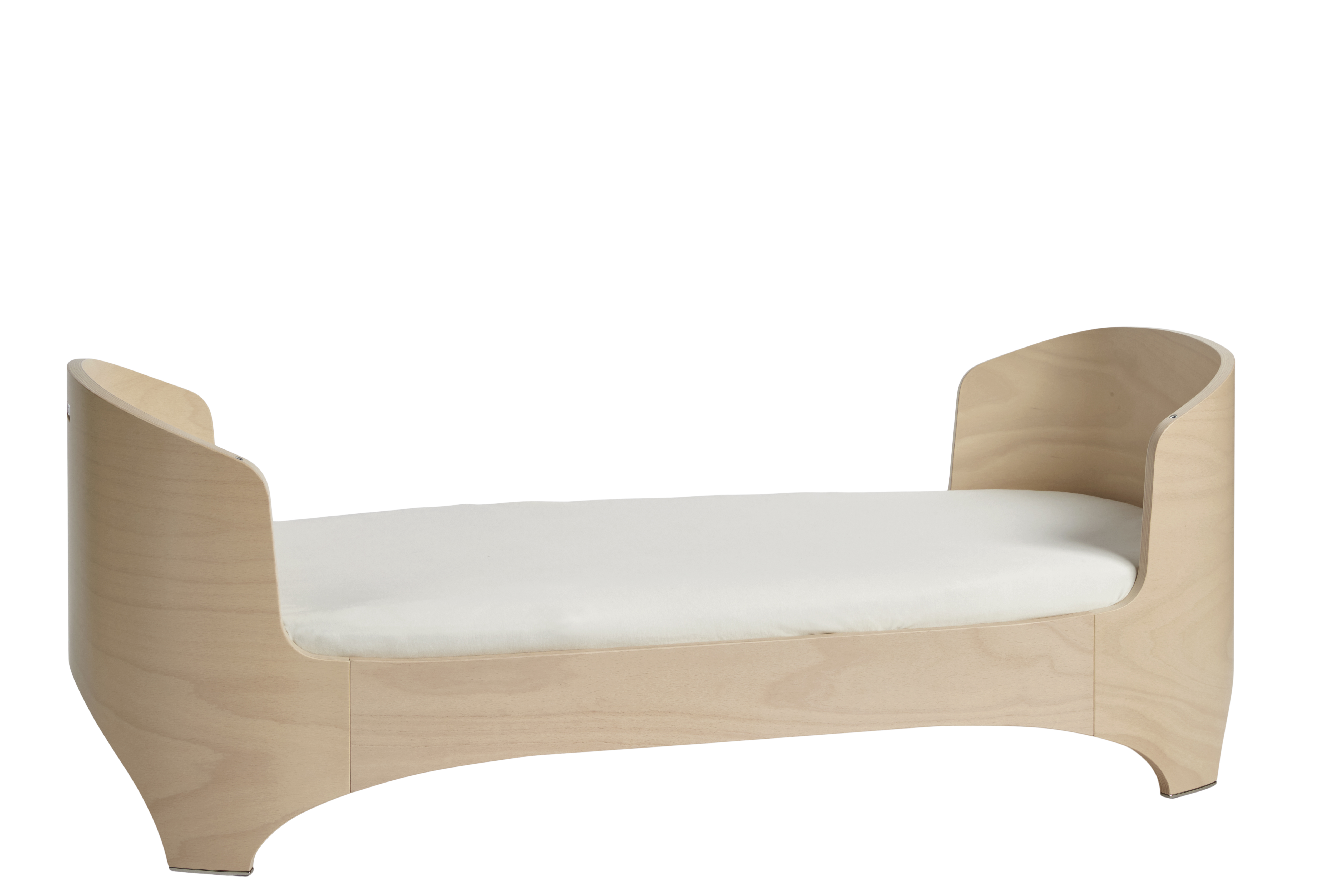 Leander Bed Classic Baby-Junior 0-7 jaar Whitewash 120x70 cm - 150x70 cm