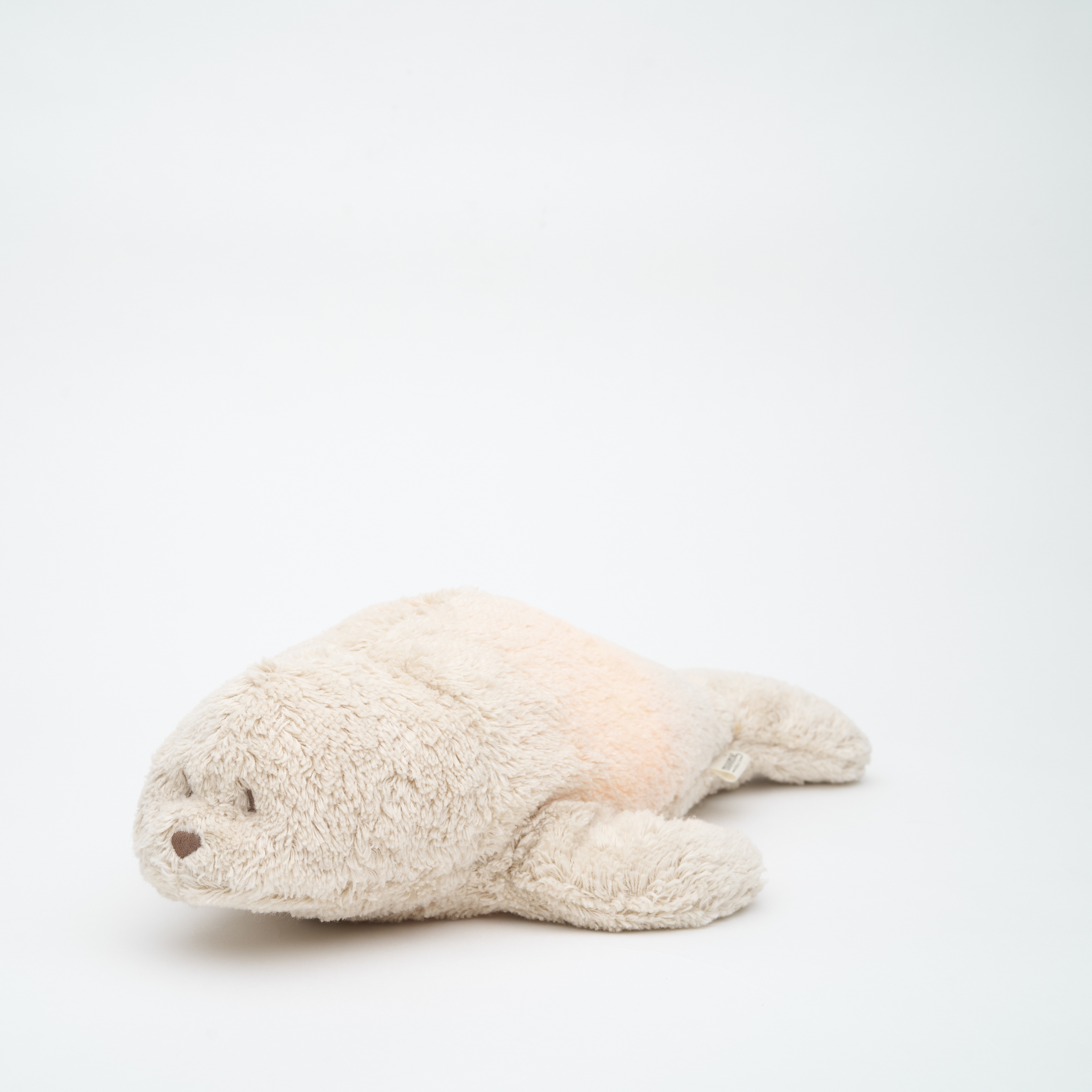 Moonie Knuffel The Humming Seal 2.0 Sand 33x18x10 cm