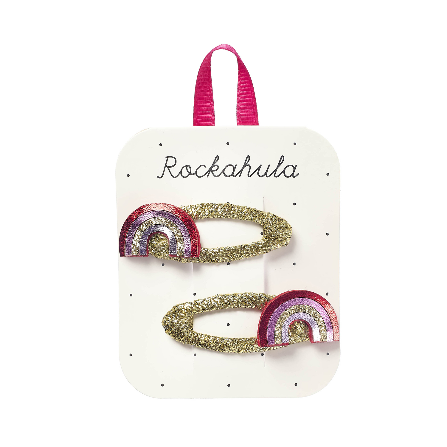 Rockahula Haarspeld Disco Rainbow 2 stuks