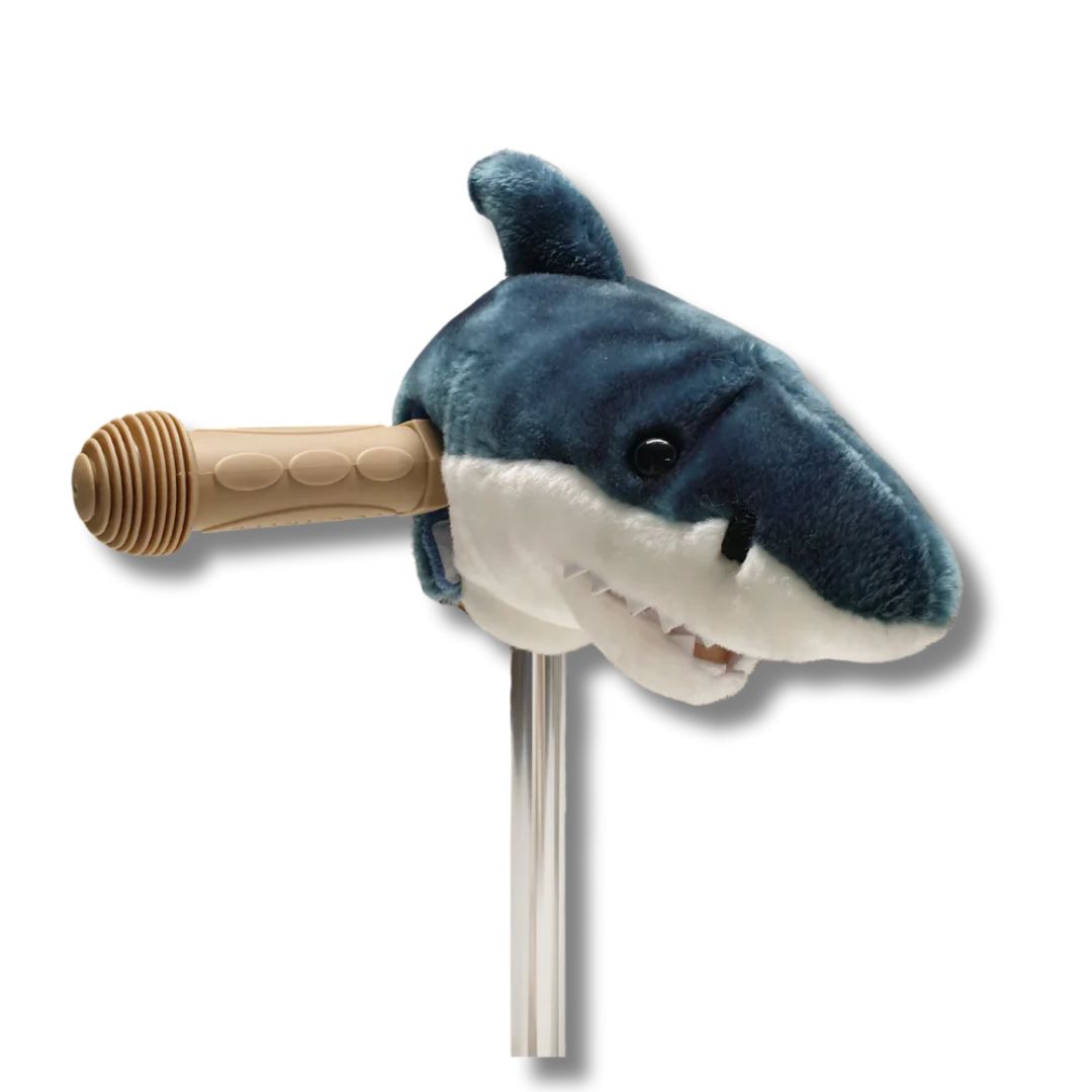 Wild & Soft Dierenkop Step Haai Blauw