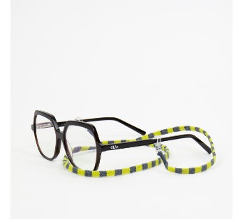 Awoc Zonnebrilkoord Groen-Geel