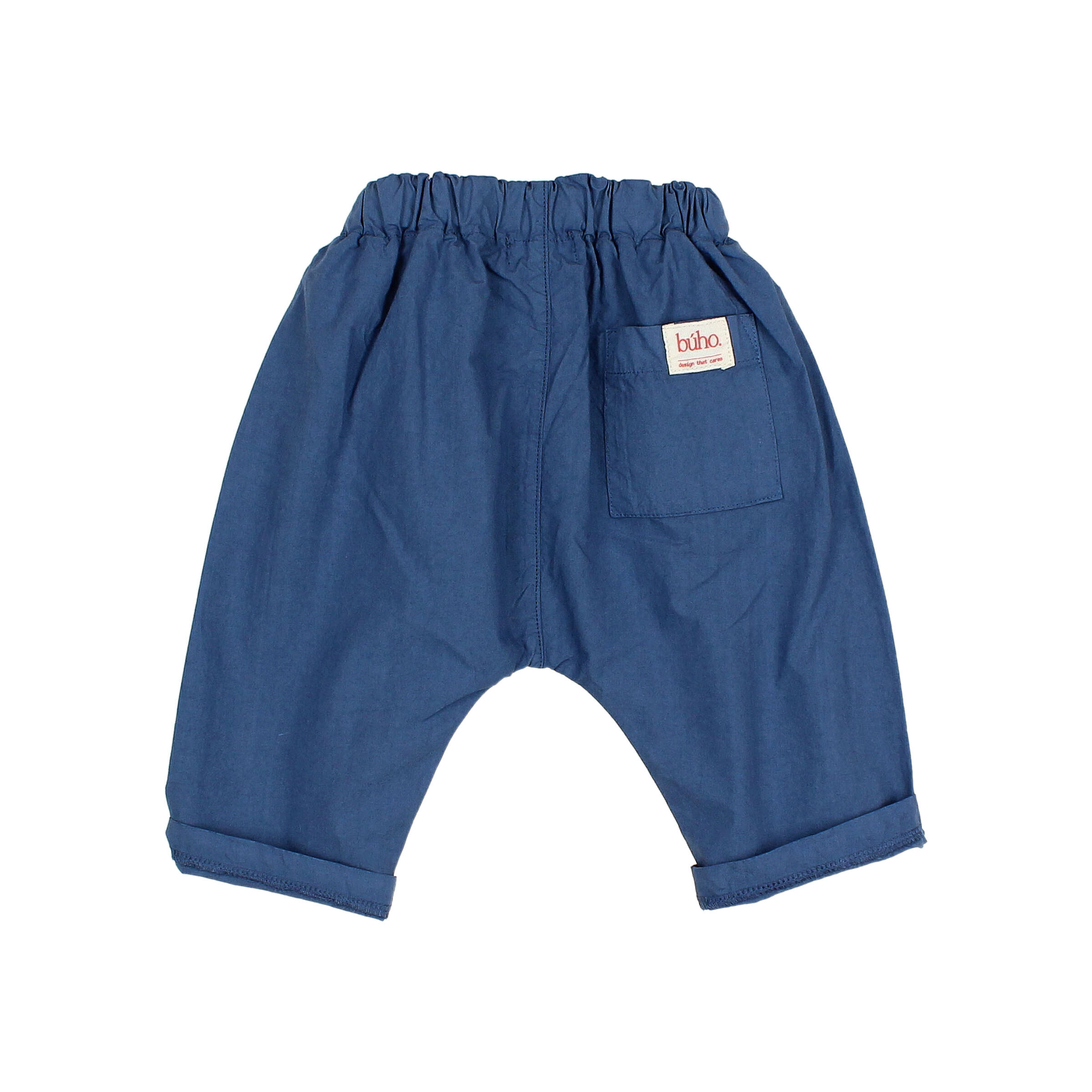 Buho Baby Broek Poplin Navy