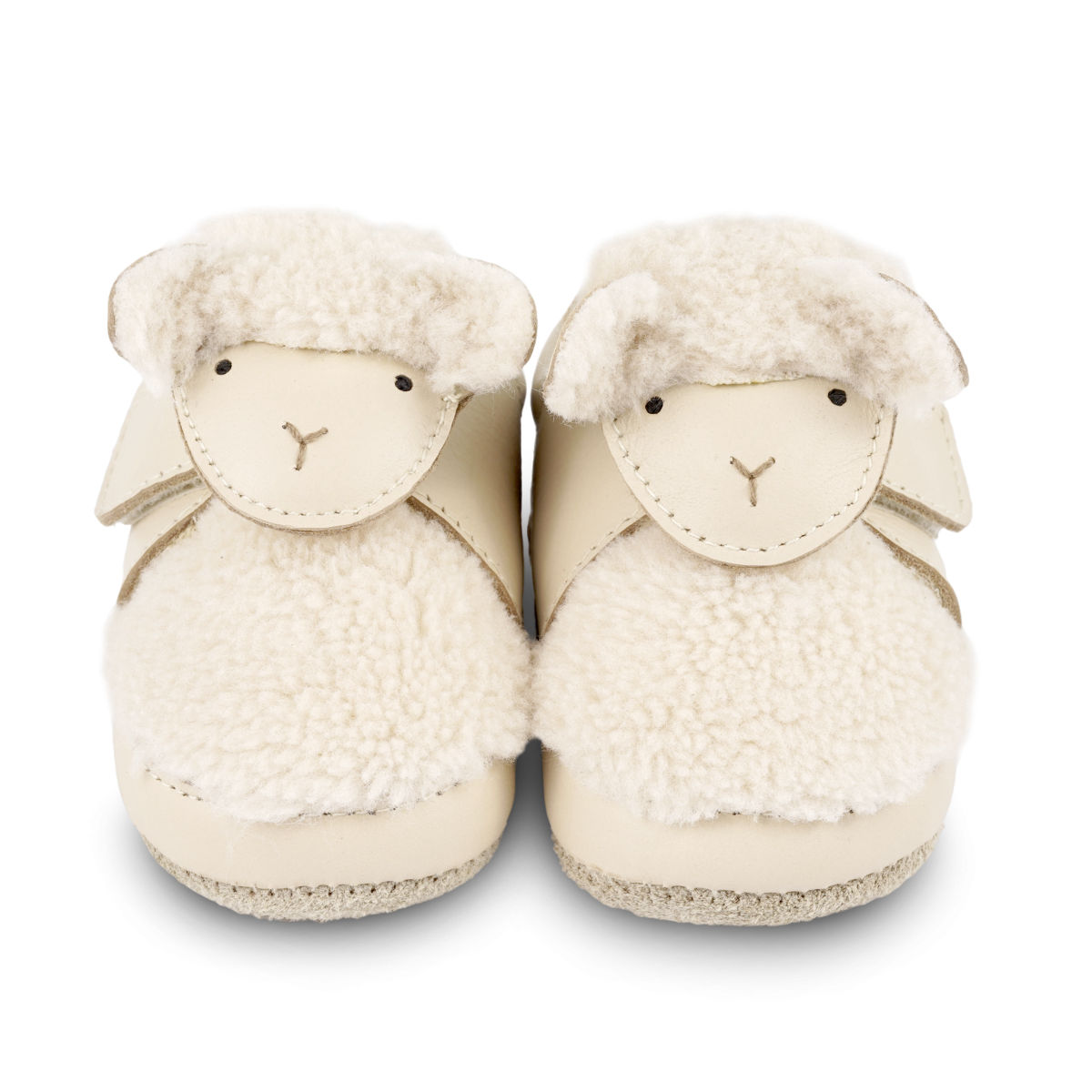 Donsje Sneakers Matijn Lammy Cream Leather