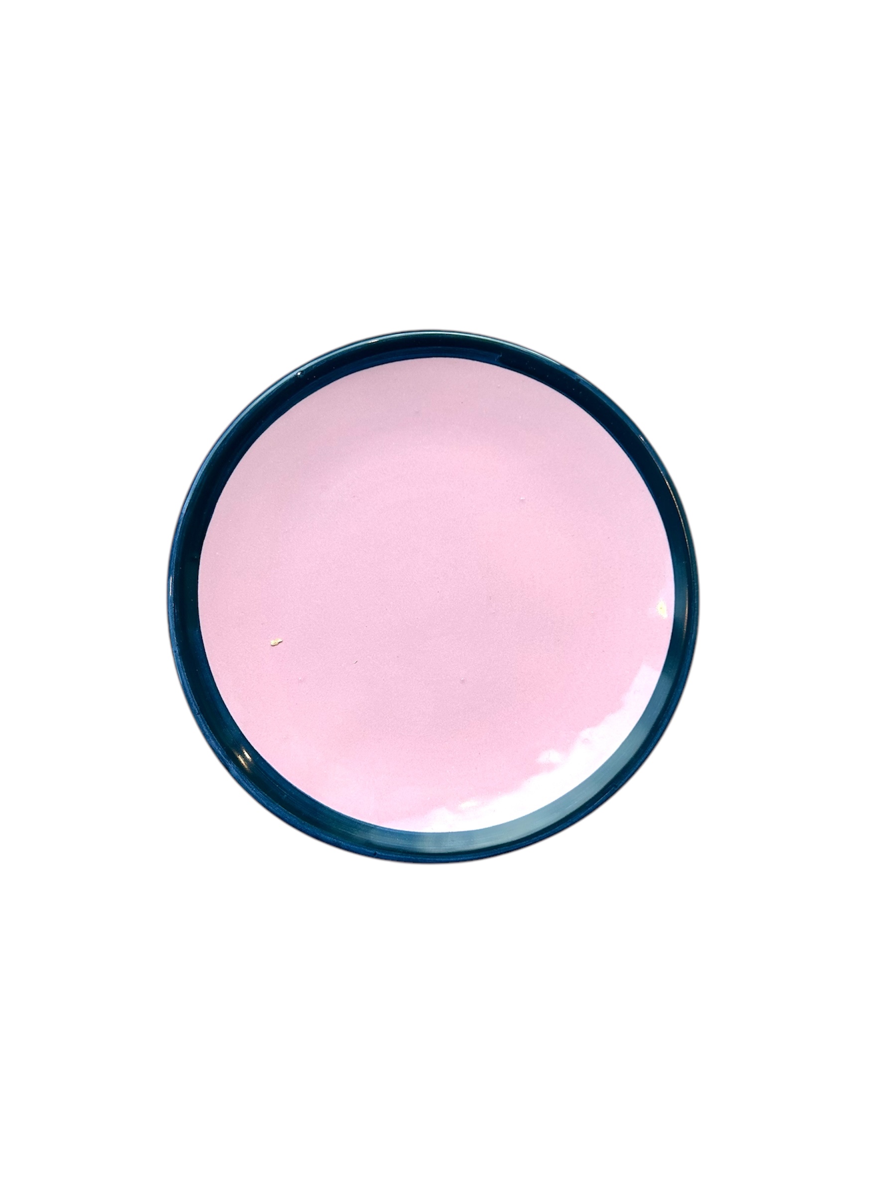 Val Pottery Bord Morning Bliss 22.5x3 cm - Pink Blob - Handgemaakt Keramiek