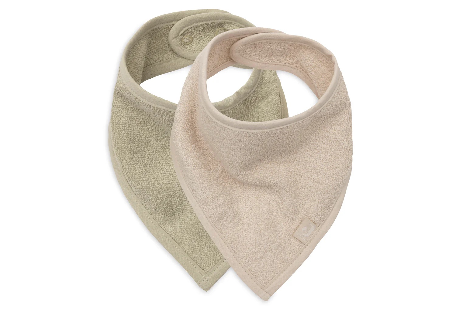 Jollein Slab Bandana Soft Matcha-Sand - 2 stuks