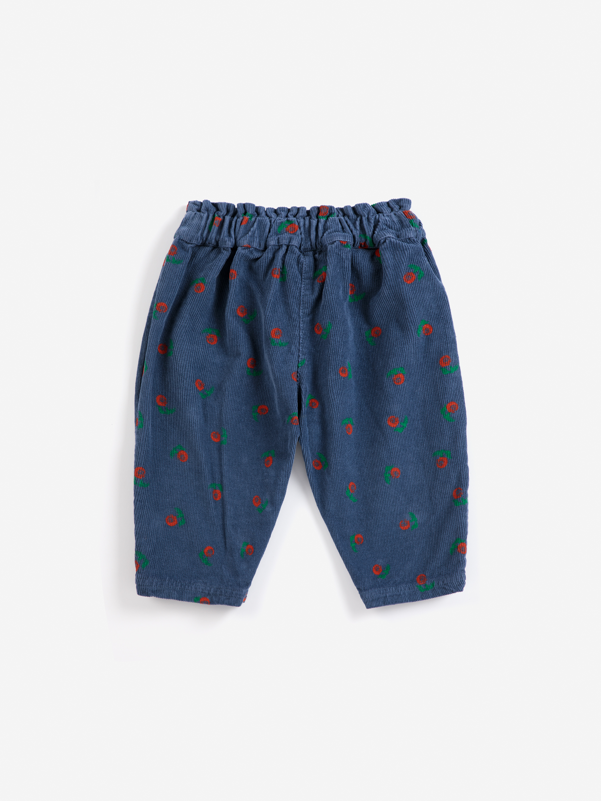 Bobo Choses Baby Broek Corduroy Stamp Bloom All Over