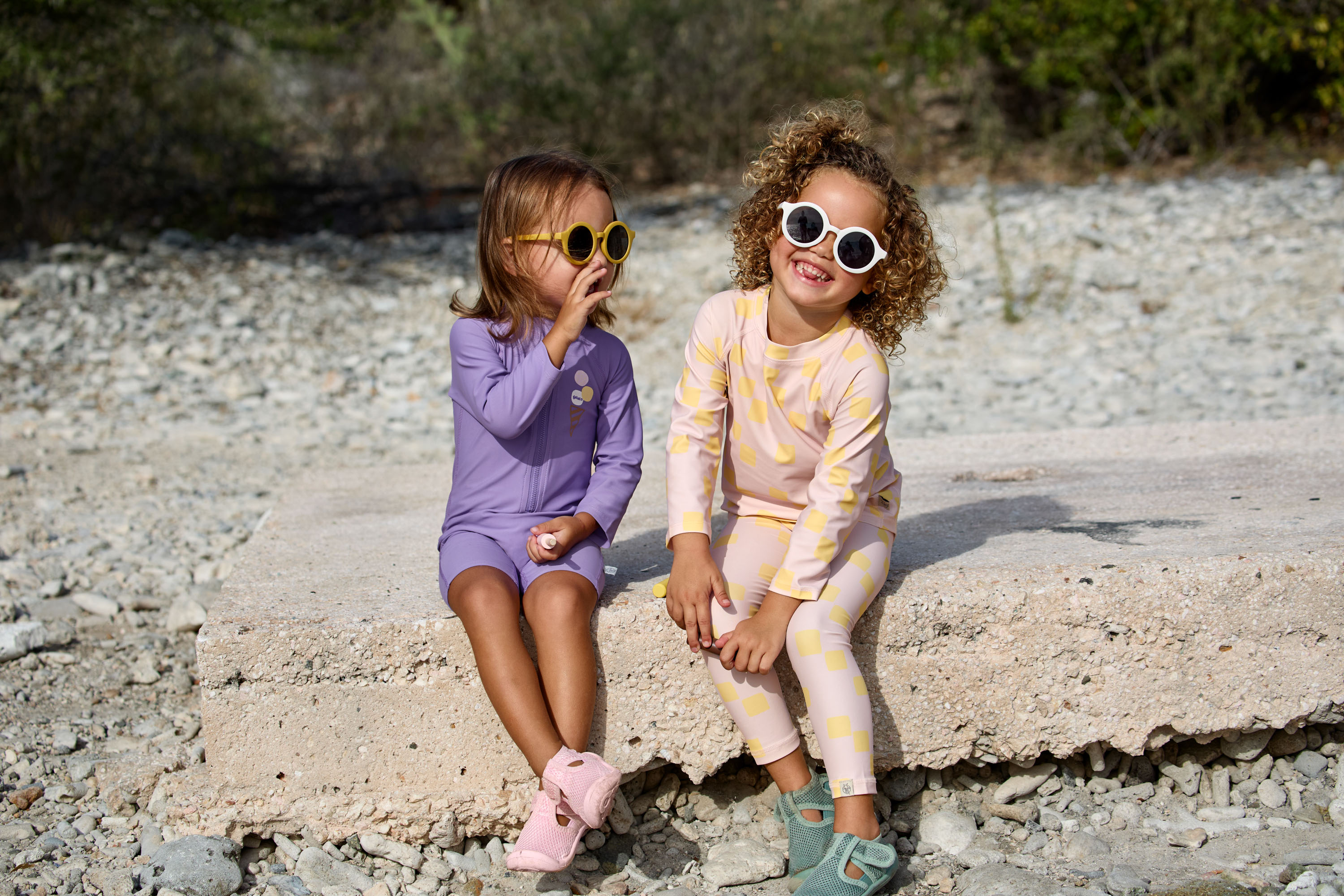 Lässig Sunsuit UV Lm Ice Cream Purple - 3 maand