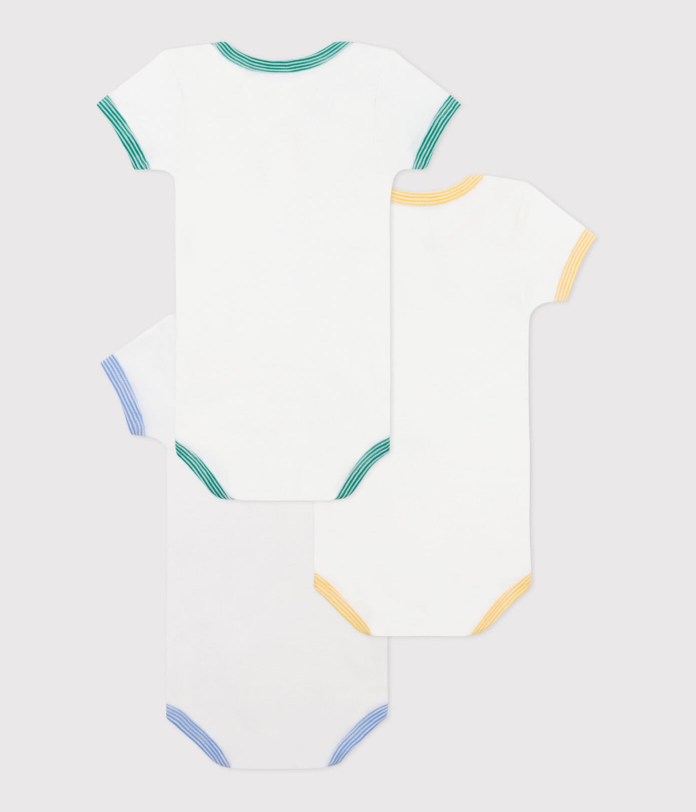Petit Bateau Body Km Dieren - 3 stuks