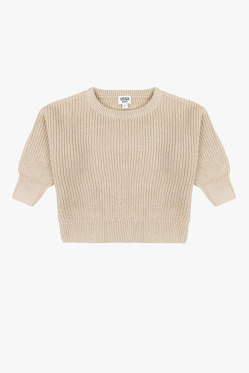Vega Basics / cordero sweater / speckled almond