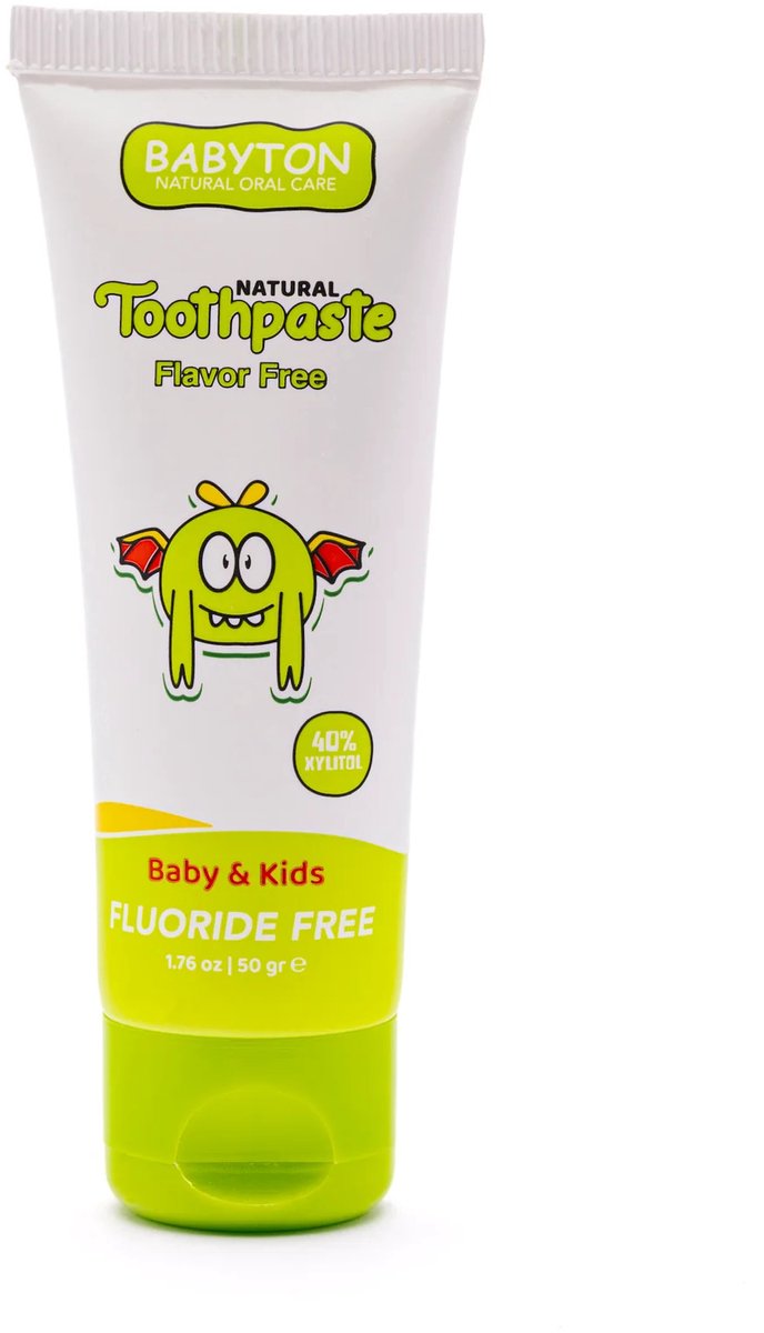 Babyton Tandpasta Natural Zonder Smaak 50 g