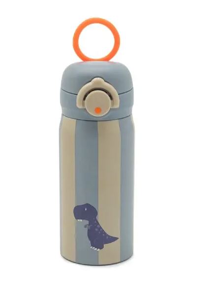 Noui Noui Waterfles Thermal Stainless Steel Dino 350 ml