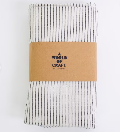 Awoc Tafellaken Wit-Zwart