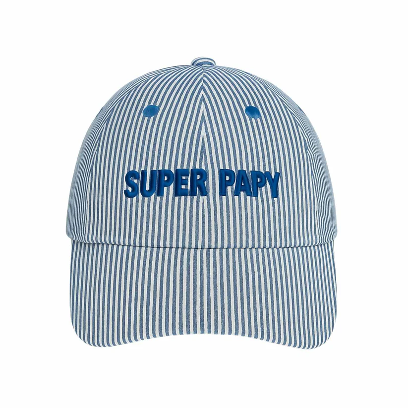 Chamaye Pet Super Papi Gestreept Blauw-Wit