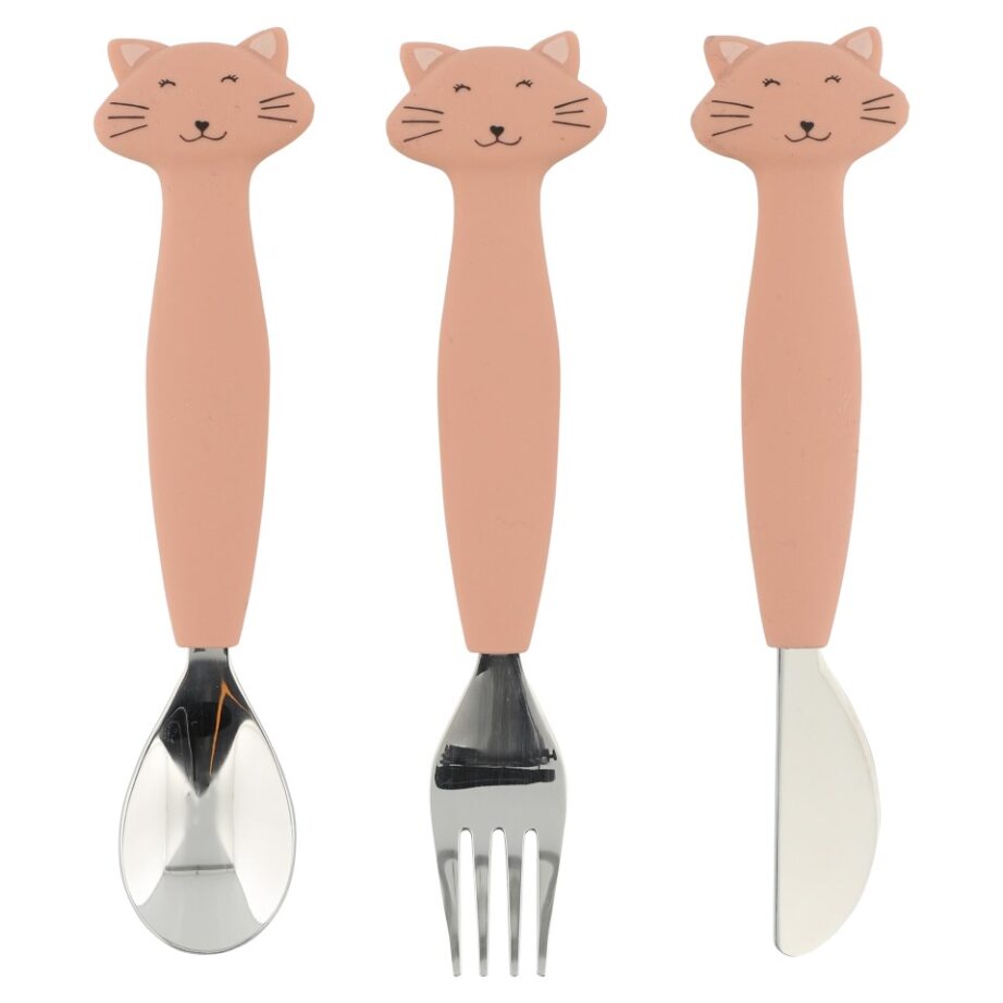 Trixie Bestekset Mrs. Cat Silicone