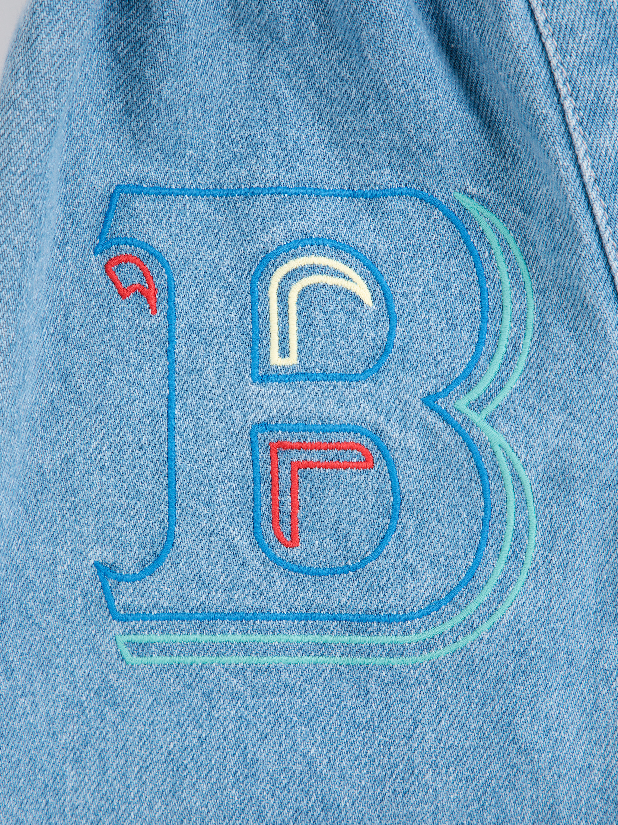 Bobo Choses Baby Broek Denim Embossed - 24 maand