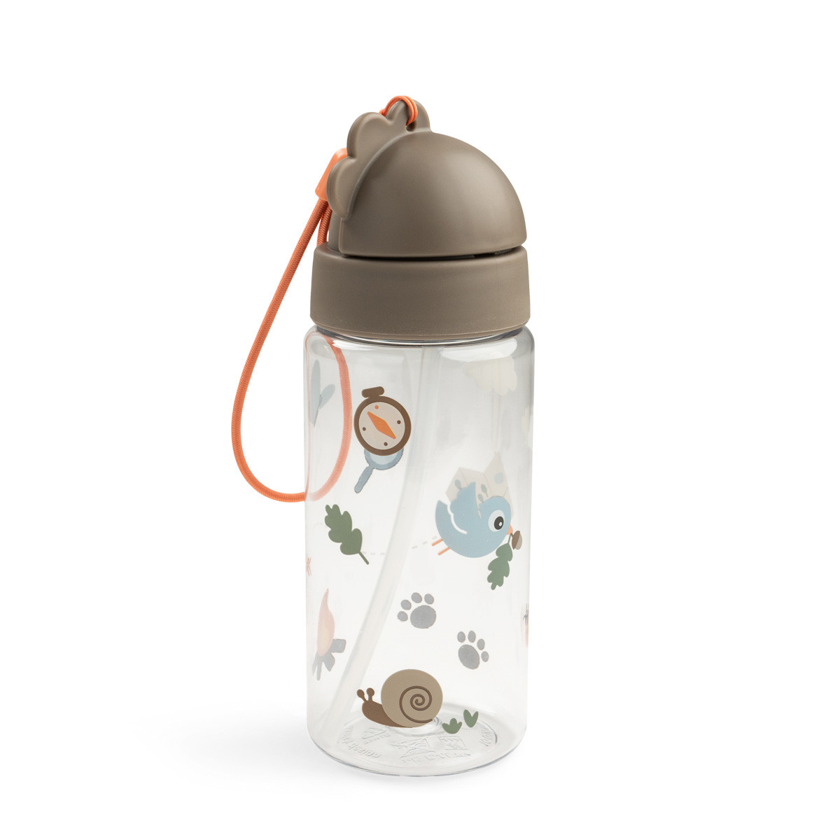 Done By Deer Drinkfles Rietje Tiny trails Sand 350 ml