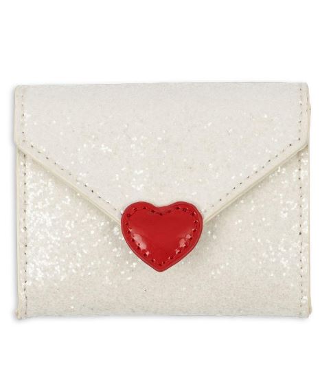 Konges Slojd Love Letter Wallet Cream Glitter