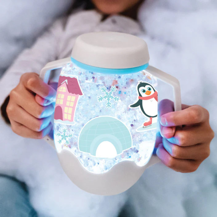 Glo Pals Sensory Play Cup Winter White
