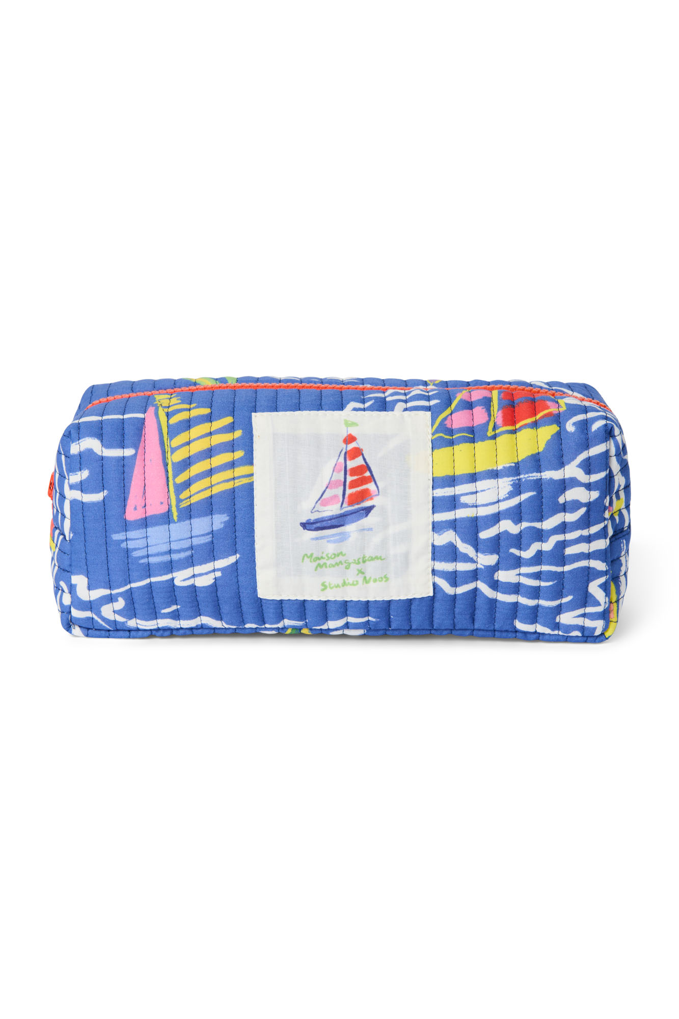 Studio Noos Pouch Maison Mangostan x Studio Noos Barcos  9x24x11 cm