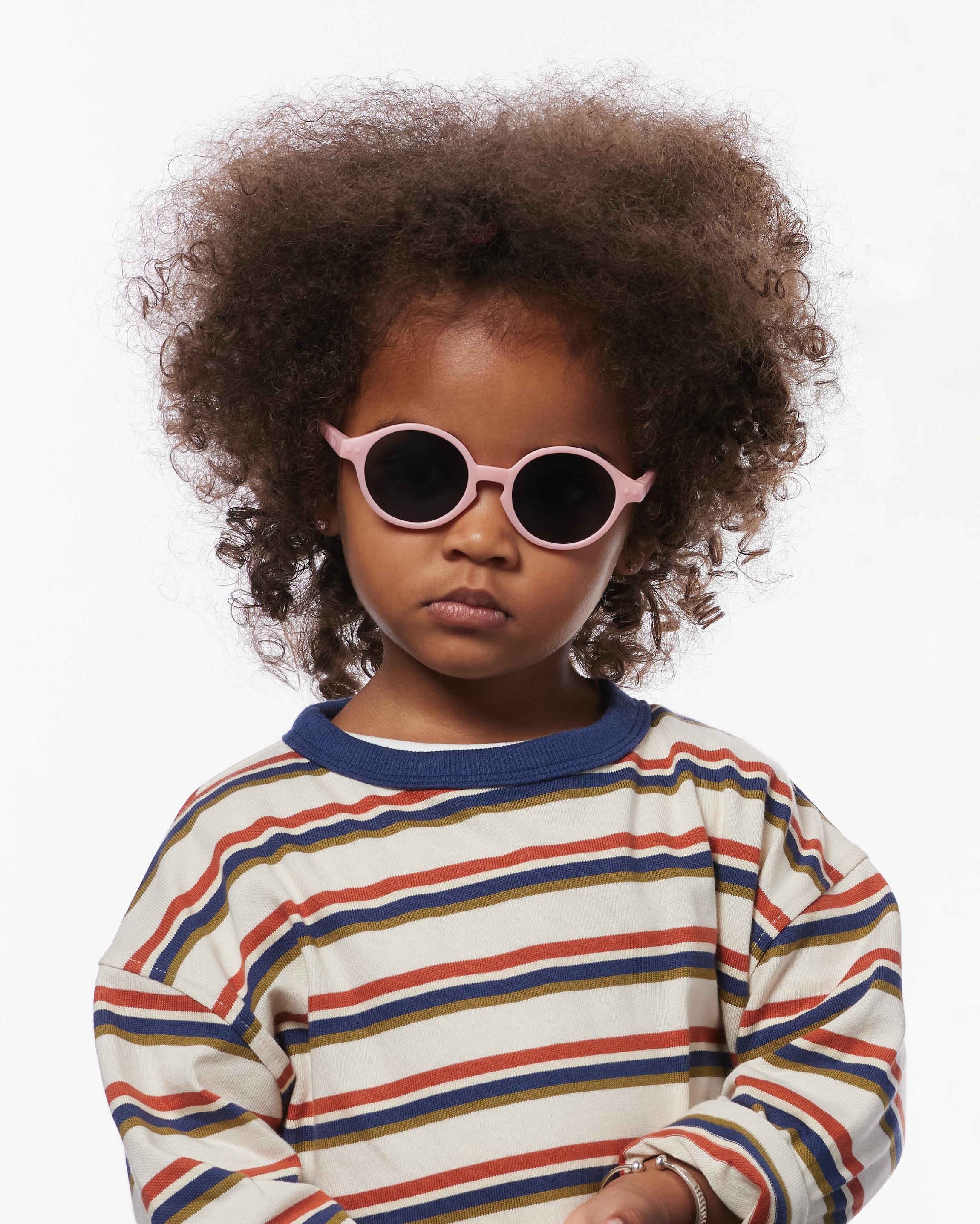 Izipizi Zonnebril #D Baby Pastel Pink Polarized 0-3 jaar