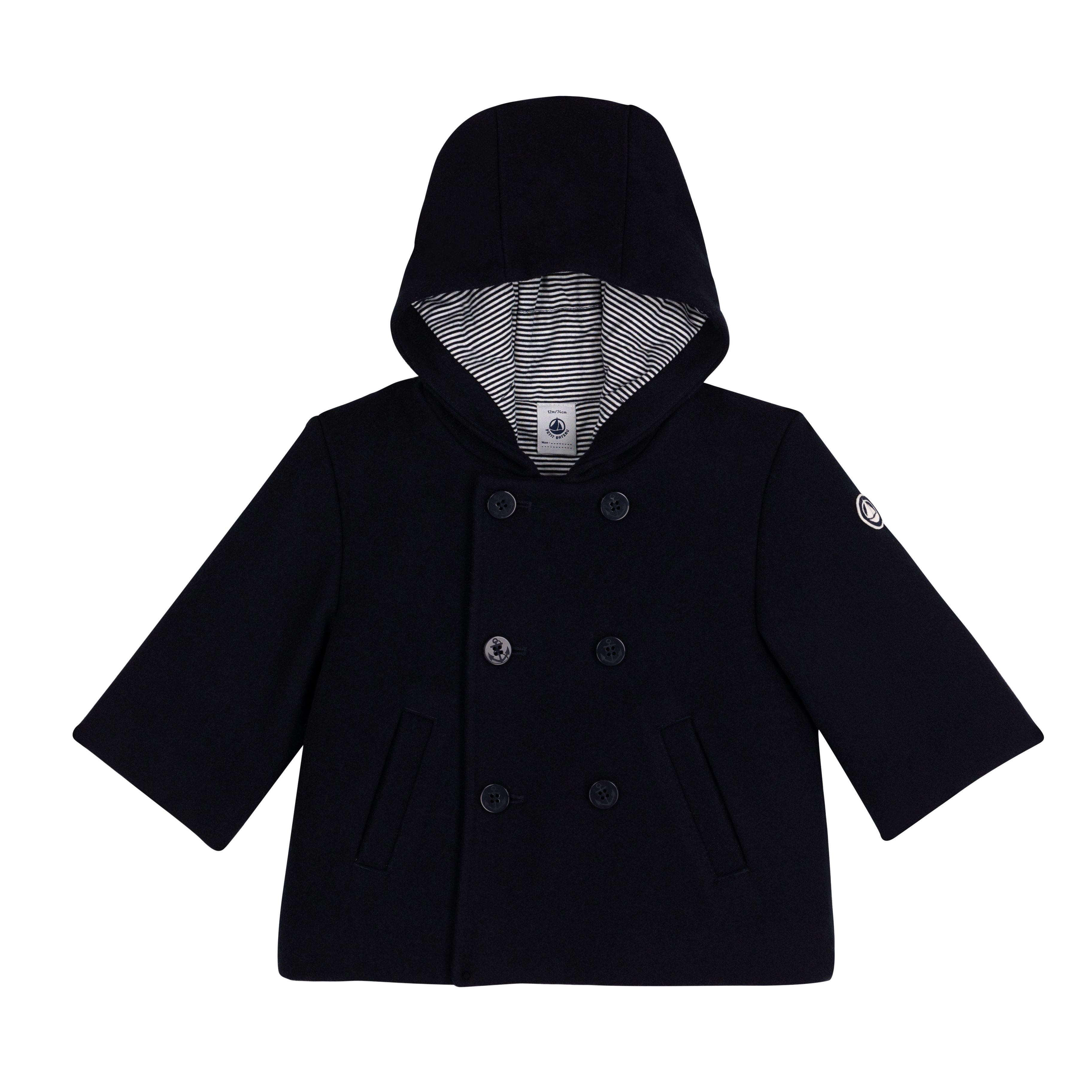 Petit Bateau Jas Jongens Caban Smoking