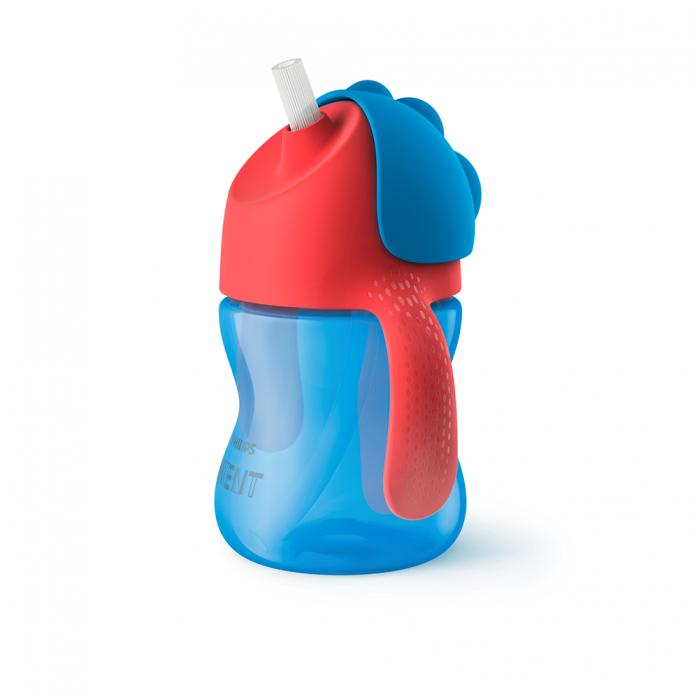 Philips Avent Drinkbeker met Rietje 200 ml Boy Blauw